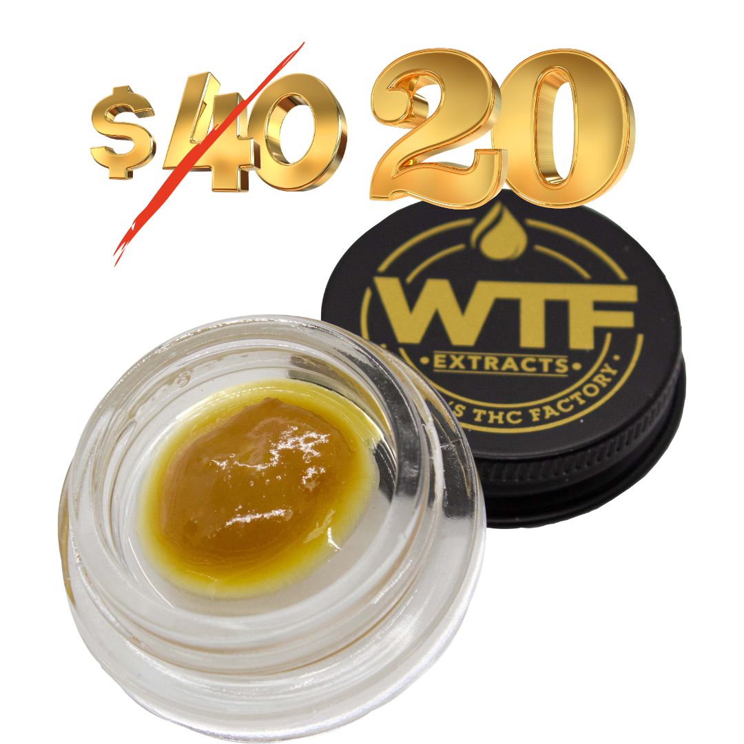 Photograph of product: WTF - Live Resin Badder - Platinum Punch (I)