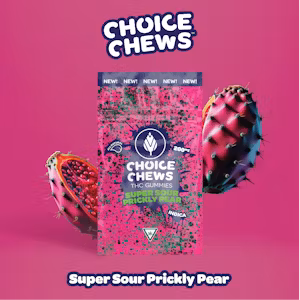 Photograph of product: Super Sour Prickly Pear Gummies 200mg (10pk) (I)
