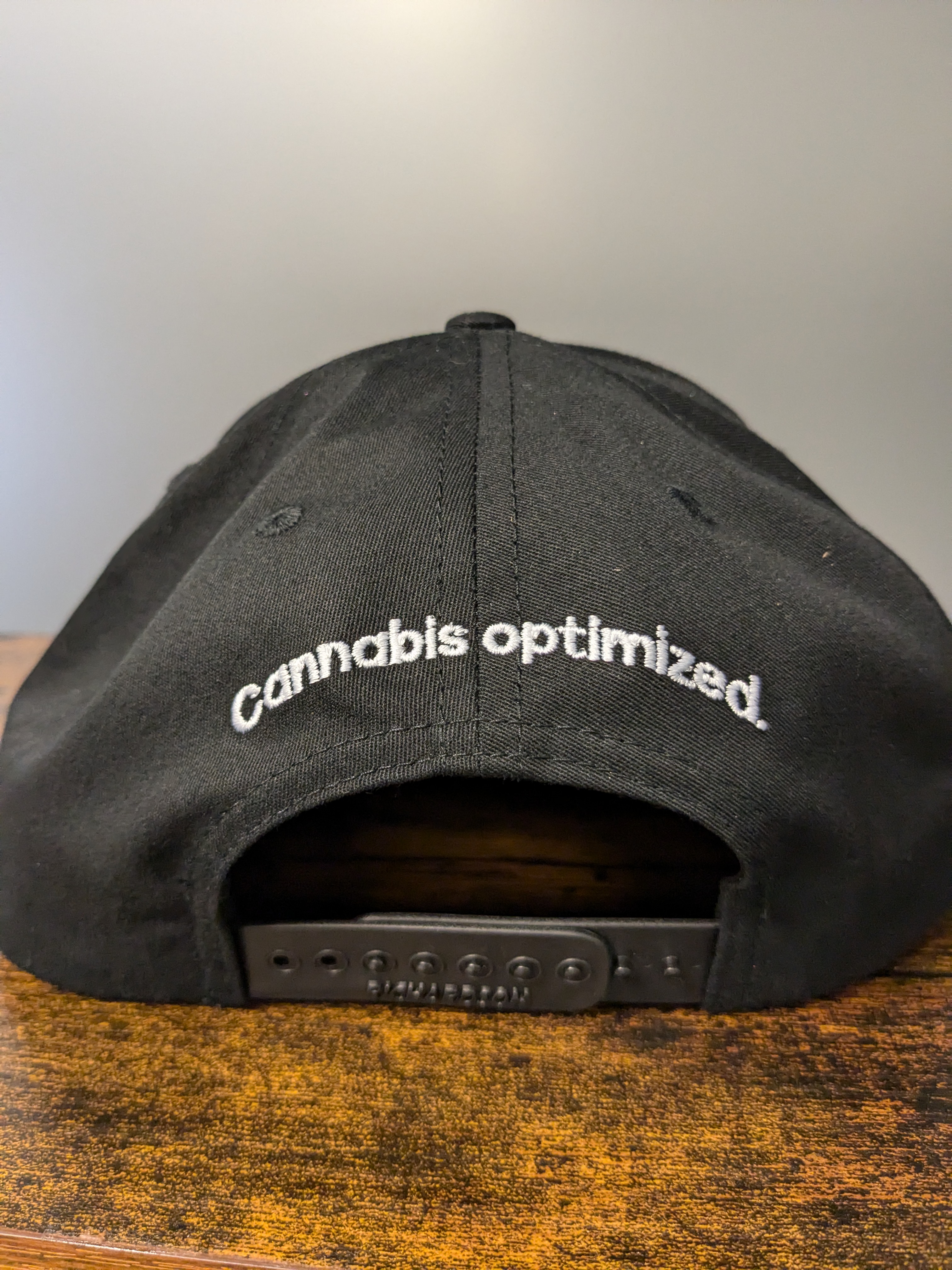 Photograph of product: Hat | Kip Black & White Logo | Flat Brimmed