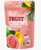 Photograph of product: Ceres Fruit Chews 1:1:1 CBD CBG Guava Single Oui'd 30mg