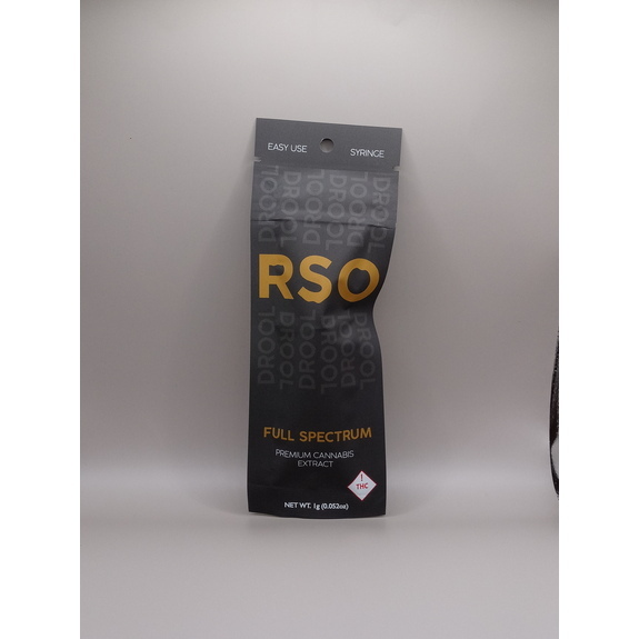 Photograph of product: Drool - Rick Simpson Oil RSO Syringe