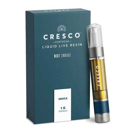 Photograph of product: Cresco - Live Resin Cartridge Flan - 1g