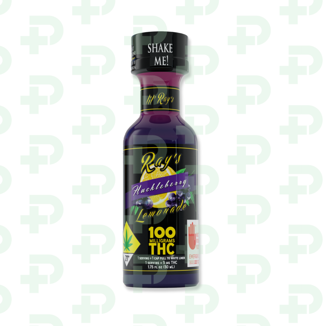 Photograph of product: Lil Rays 100mg Lemonade - Huckleberry