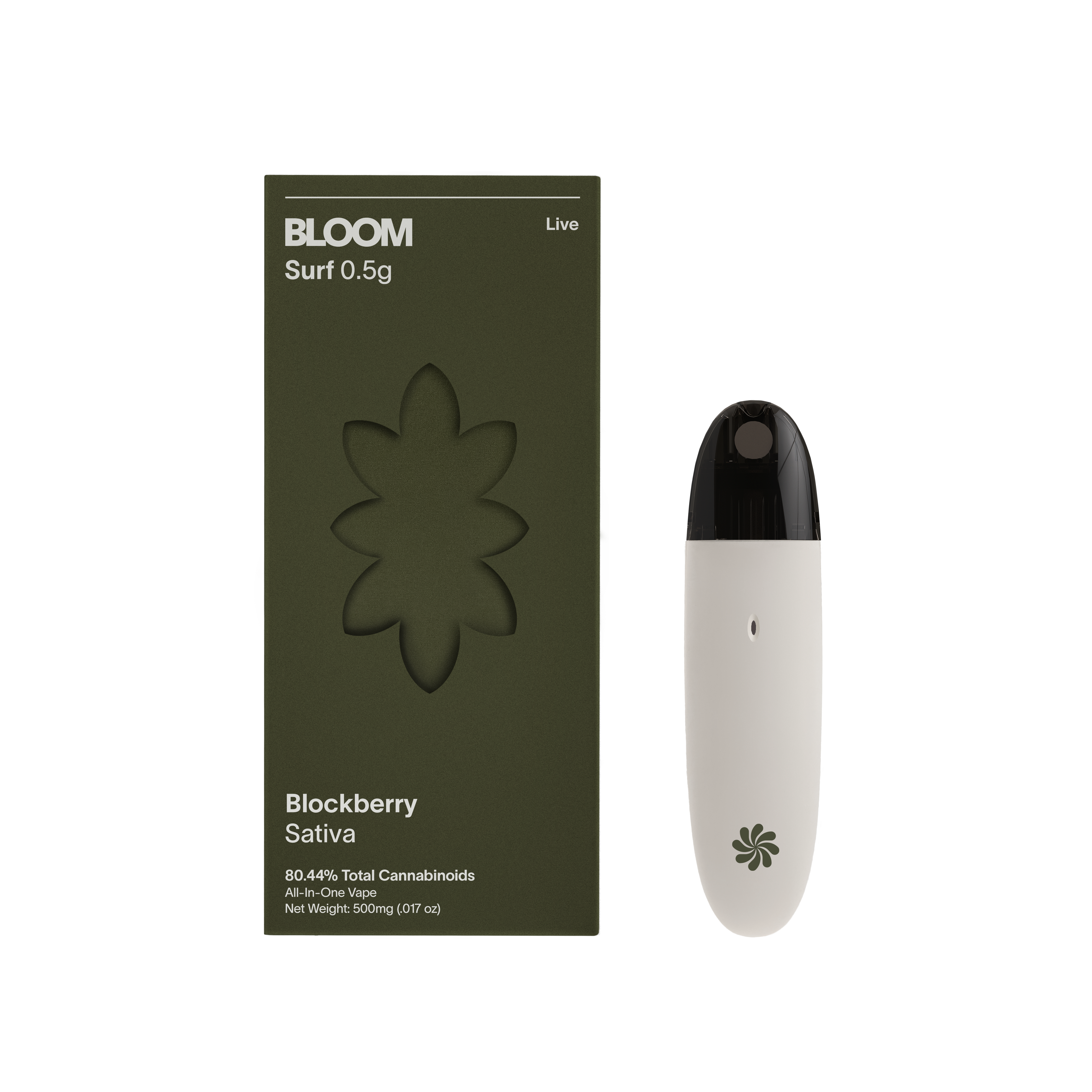 Photograph of product: Blockberry Surf Rosin All-In-One Vape | 0.5g