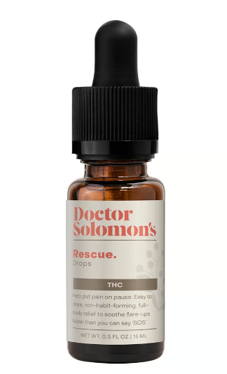 Photograph of product: Dr. Solomon's Tincture Doze 100mg (1:1 CBN:TH-oui)