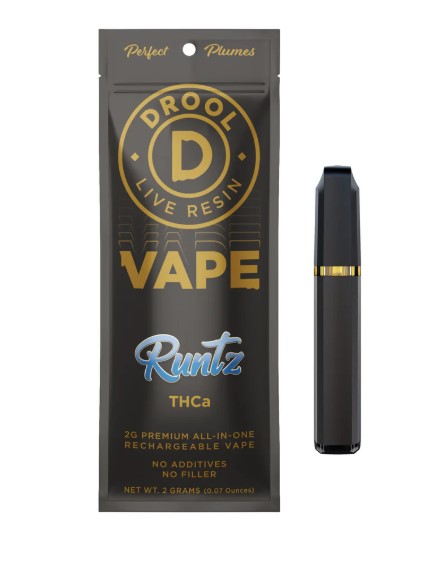 Photograph of product: Drool | 1g | Runtz | Live Resin Disposable