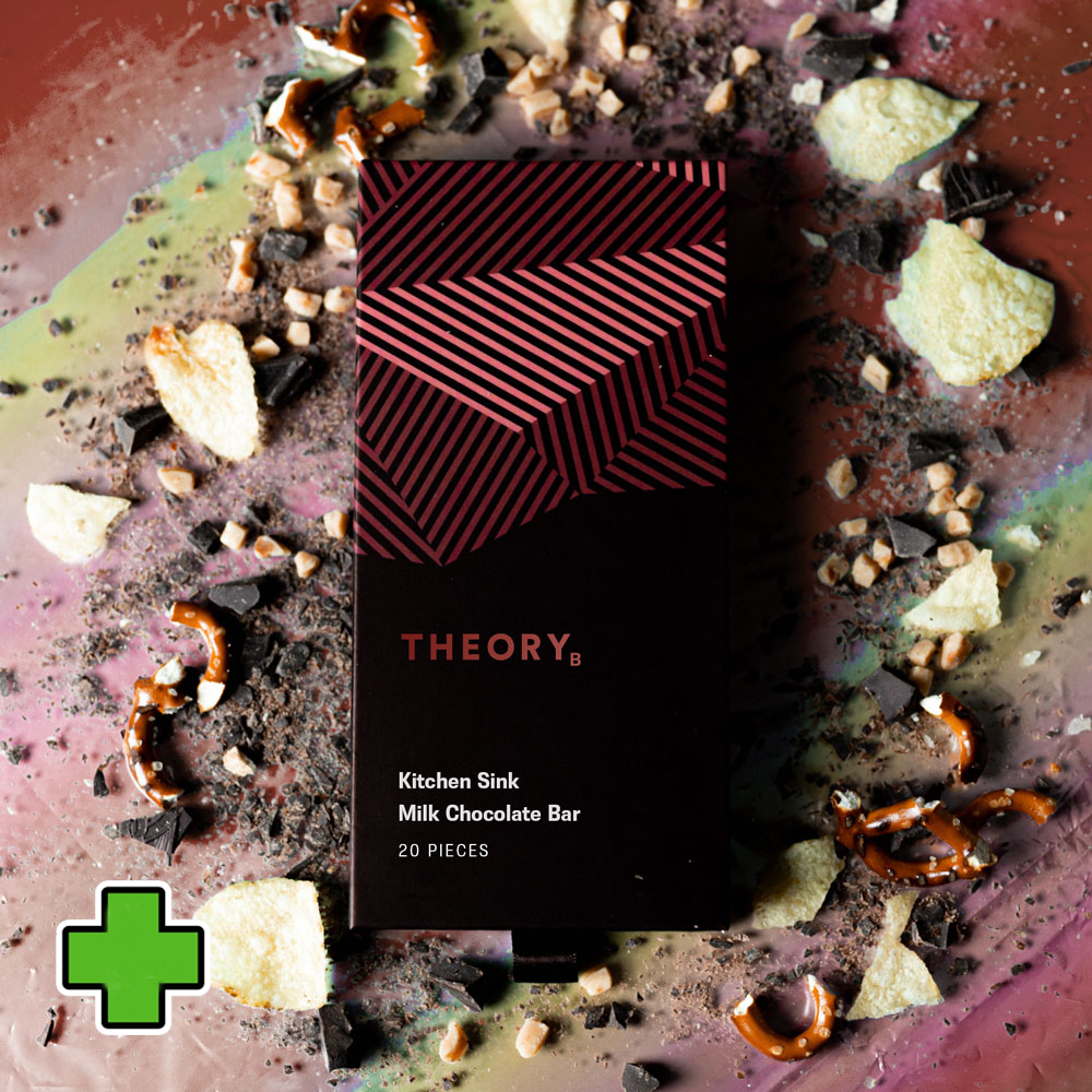 Photograph of product: Kitchen Sink Chocolate Bar [HIGH-DOSE] (2000mg) (20pk)