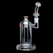 Photograph of product: SKY GLASS | BUBBLER | LUNAR | 12" | CLEAR