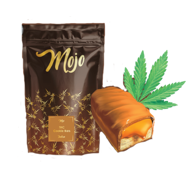 Photograph of product: Mojo - Edibles - Cookie Bar Bites (200mg)