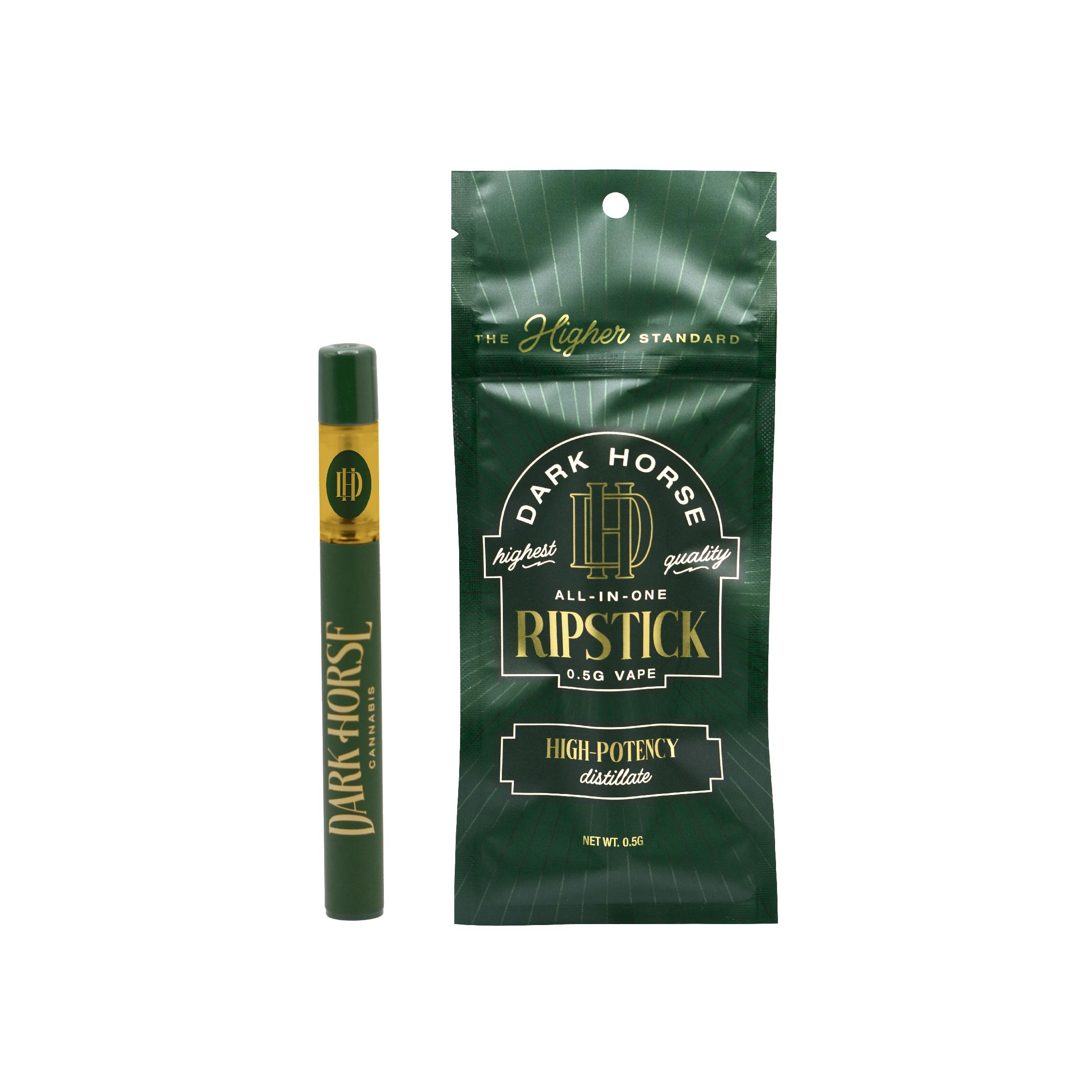 Photograph of product: Dark Horse Ripstick Fruit Gusherz Disposable Vape (1g)