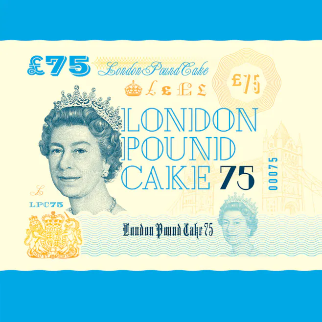 Photograph of product: Cookies - London Pound Cake #75 - Cartridge - 1g