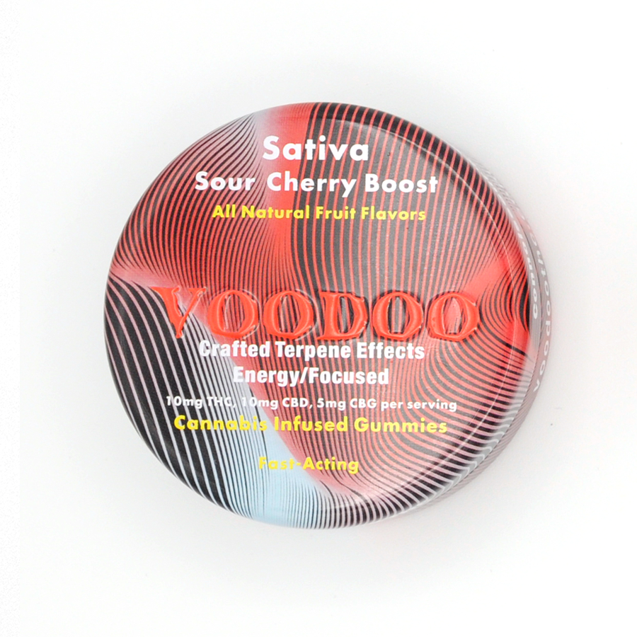 Photograph of product: 2:2:1 | TH-oui:CBD:CBG Sour Cherry Boost 200mg Oui'd Gummies