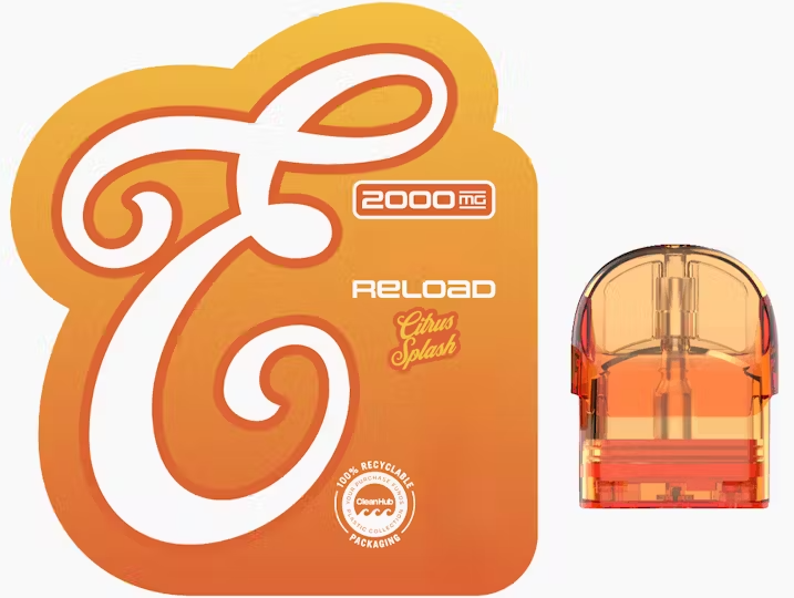 Photograph of Product: Citrus Splash 2:1 Fusion Reload Pod | THC:CBD | Eureka