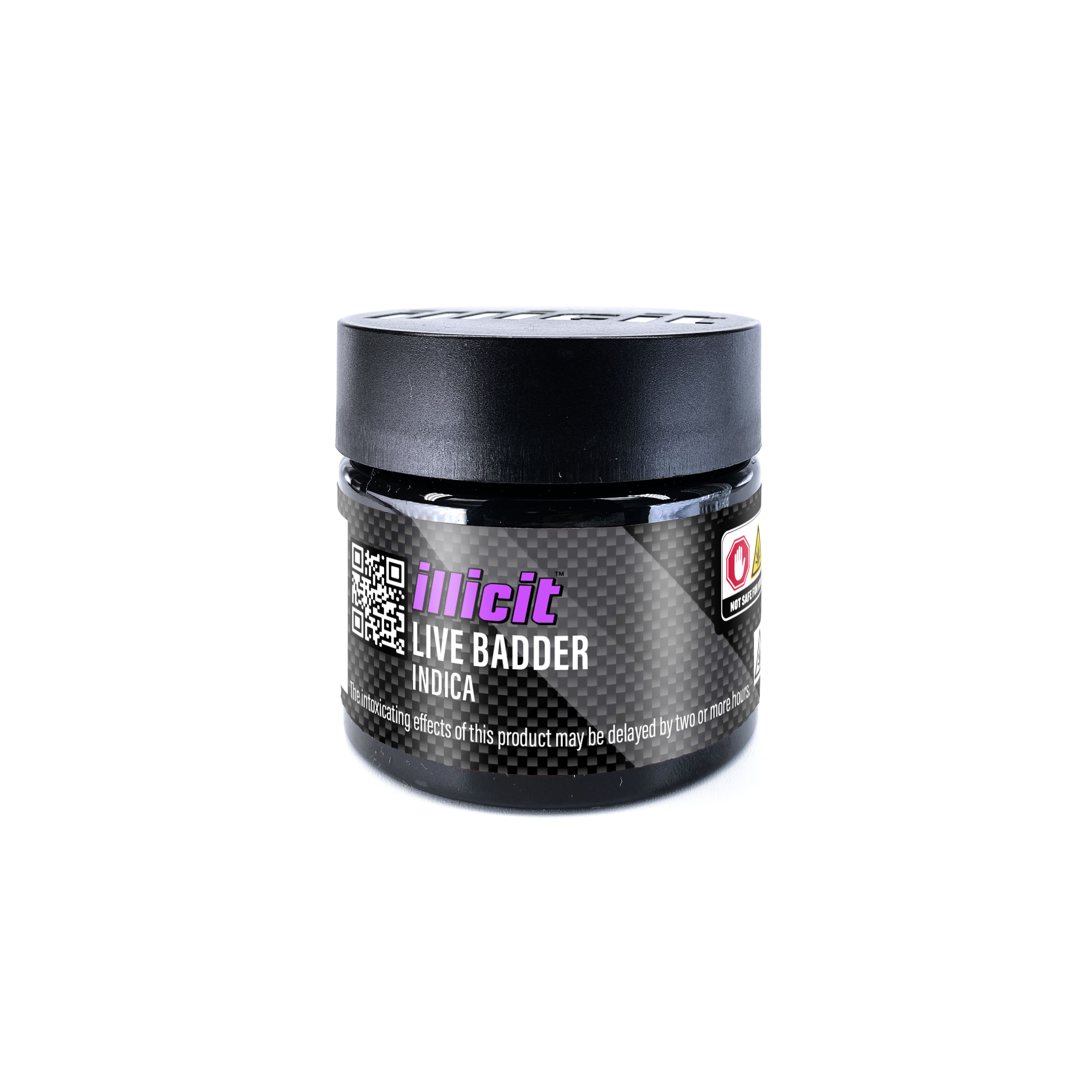 Photograph of product: Violet Fog Live Badder 1g