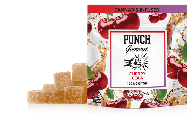 Photograph of product: Cherry Cola | 100mg Gummies - 