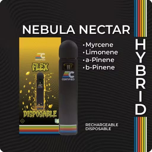 Photograph of product: Nebula Nectar FLEX Dispoable | 1g - 