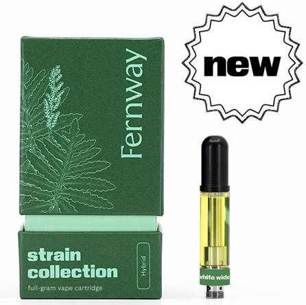 Photograph of product: Fernway: White Widow Vape Cartridge (I)