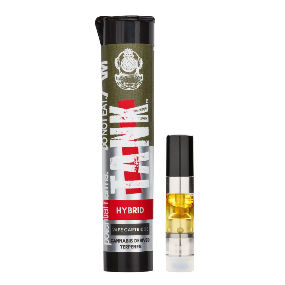 Photograph of Product: Tank: Vape | Jealousy Split x Bucca Cake | CDT Cartridge | 0.5g