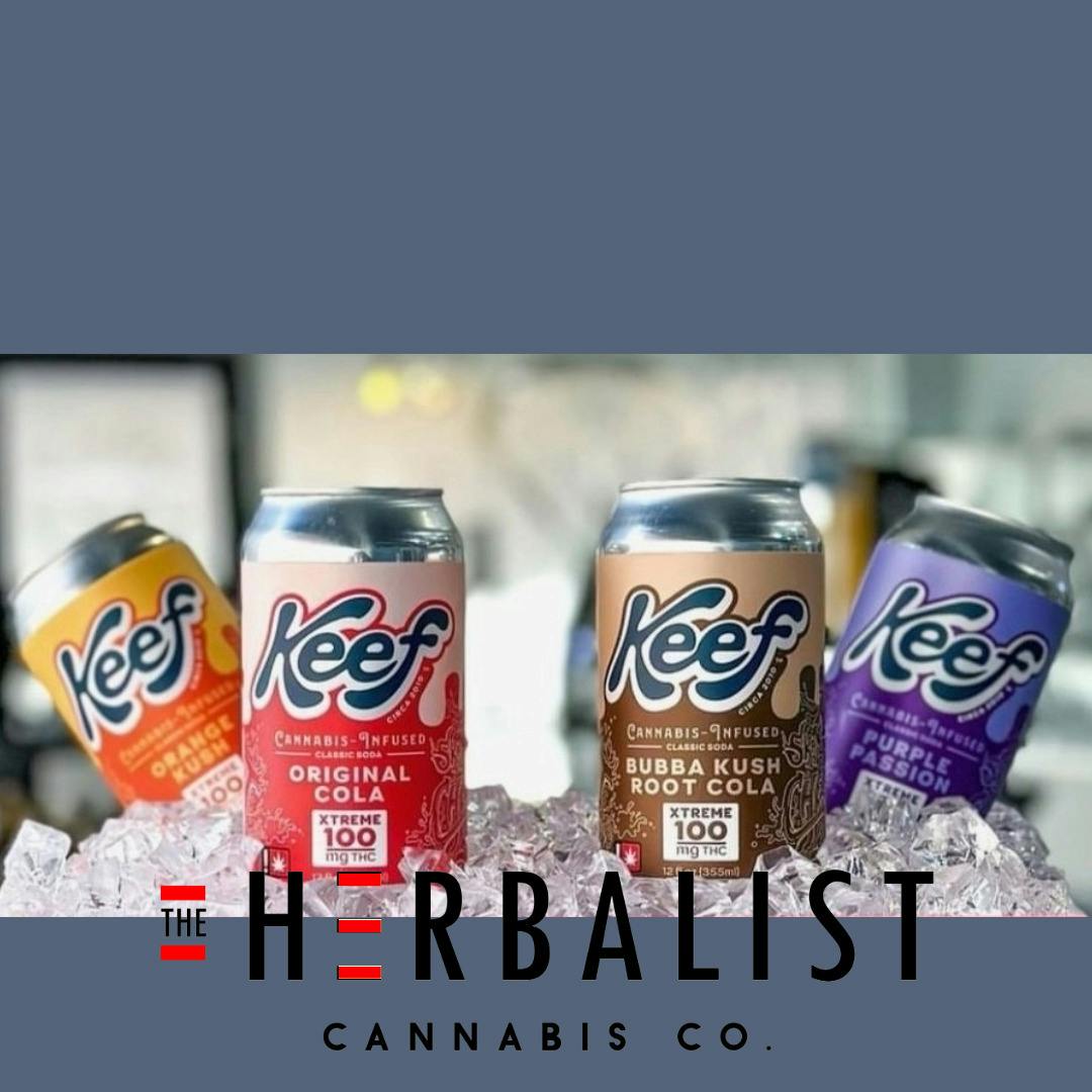 Photograph of product: Keef Xtreme 100mg Blue Razzberry