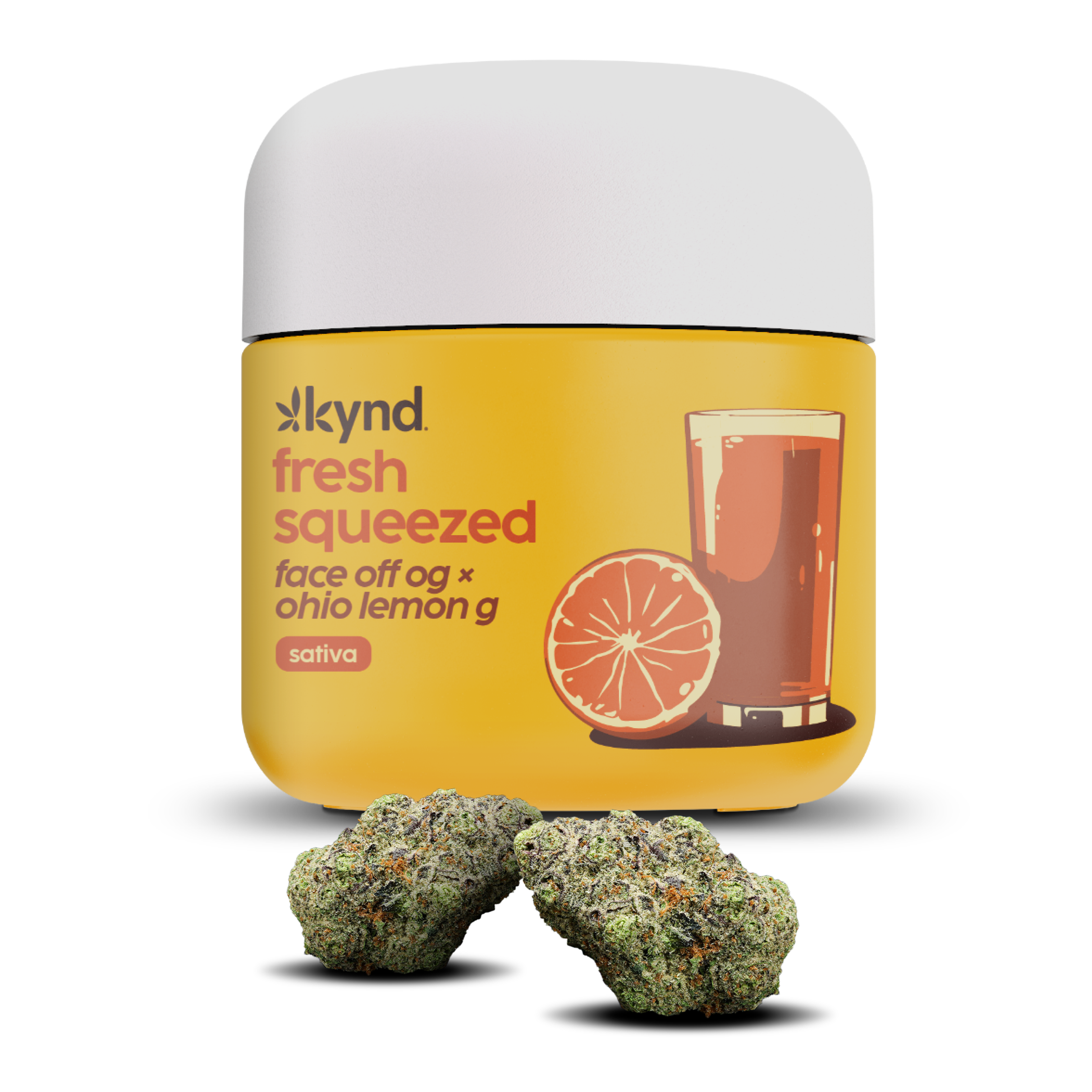 Photograph of product: Kynd Fresh Squeezed (S) Flower 3.5g