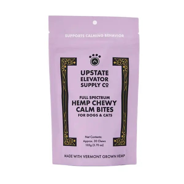 Photograph of product: Hemp Chewy Calming Bites For Dogs & Cats | 75mg - 