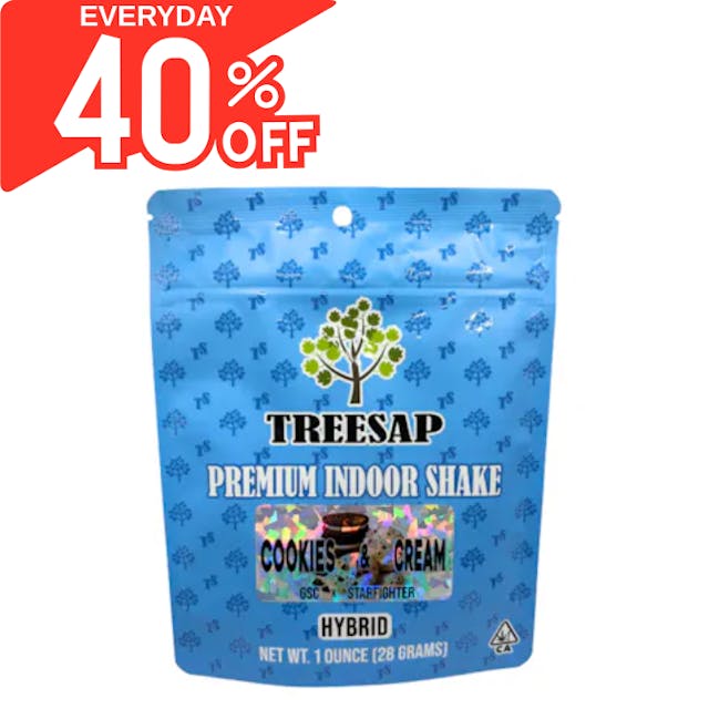 Photograph of product: Treesap - Indoor Shake (HYB) - Cookies & Cream - 