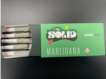 Photograph of product: The Solid | The White Mini Pre-Roll 5pk