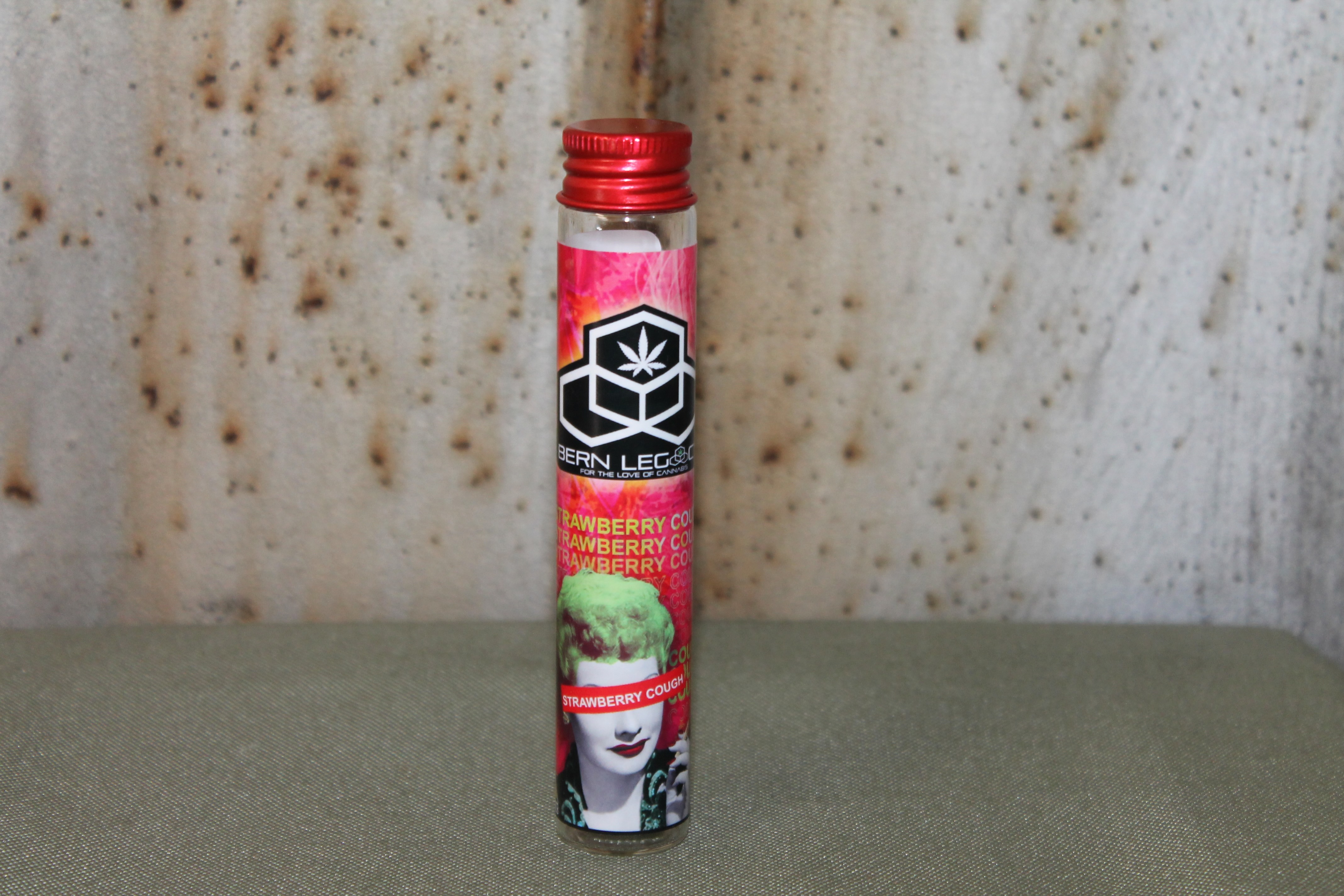 Photograph of product: Bern Legacy I Strawberry Cough Pre-Roll