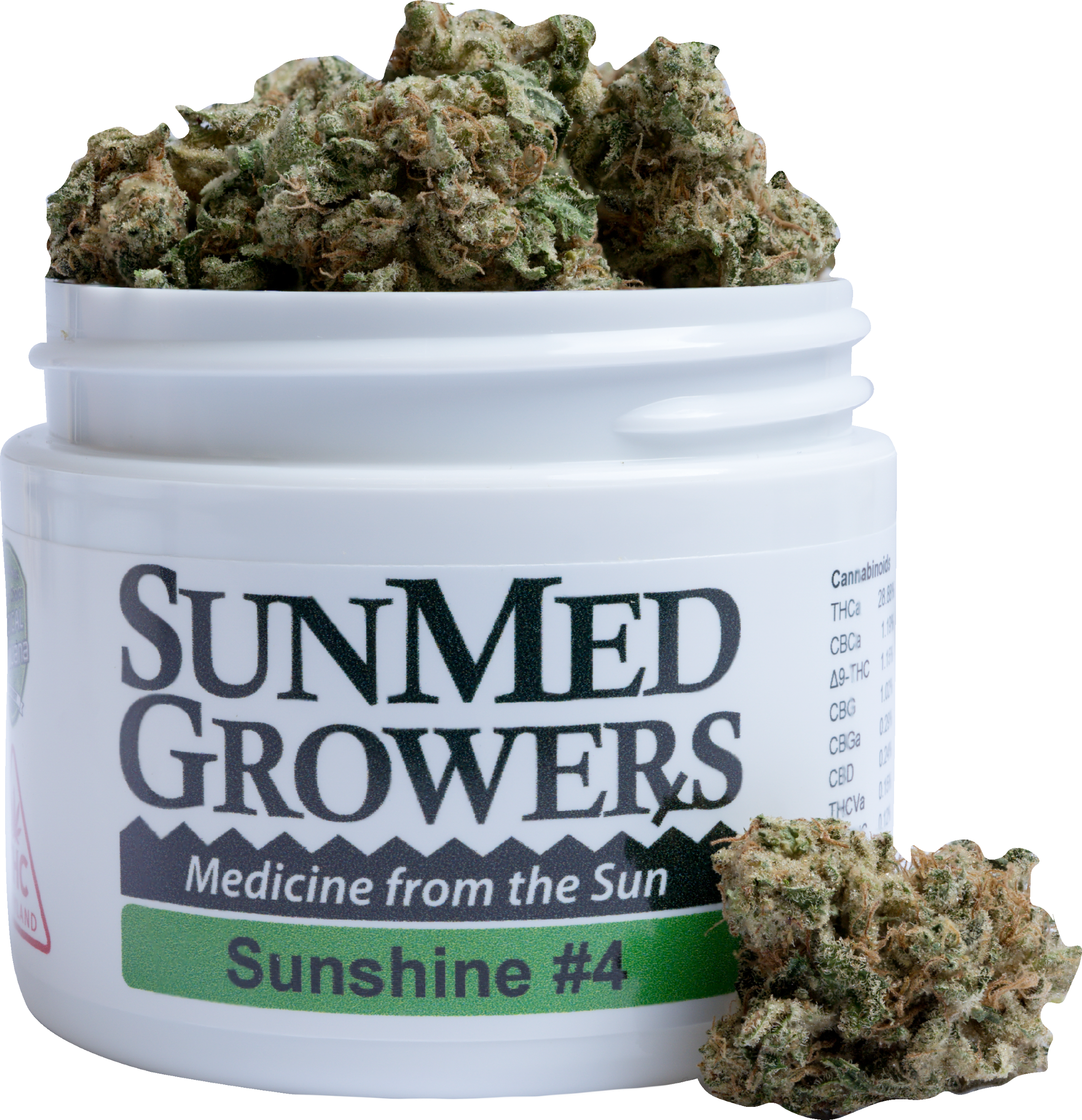 Photograph of product: SunMed: Sunshine #4 - 3.5g