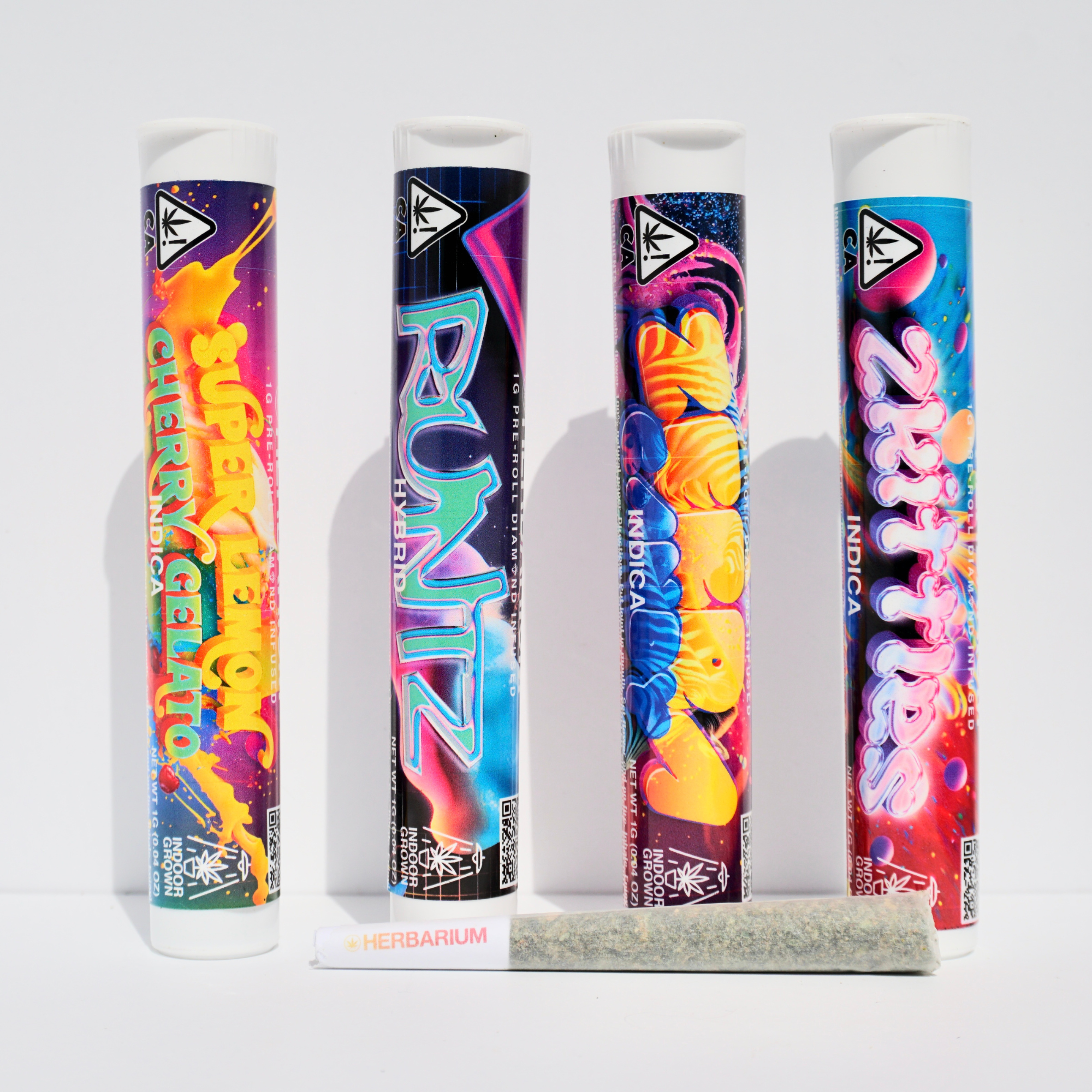 Photograph of product: PUFF - Horchata x Strawberries and Cream - 5 ct - Bubble au chocolat Pre Roll - 2.5g - Oui'd -