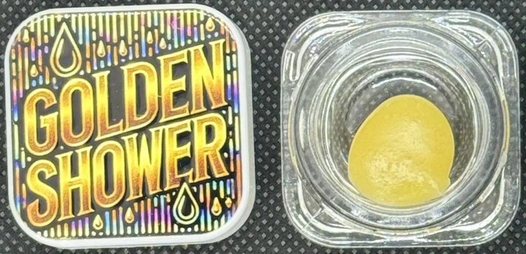 Photograph of product: GOLDEN SHOWER | LIVE RESIN