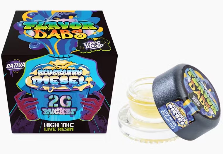 Photograph of Product: Loud and Clear Banana Colada Live Resin