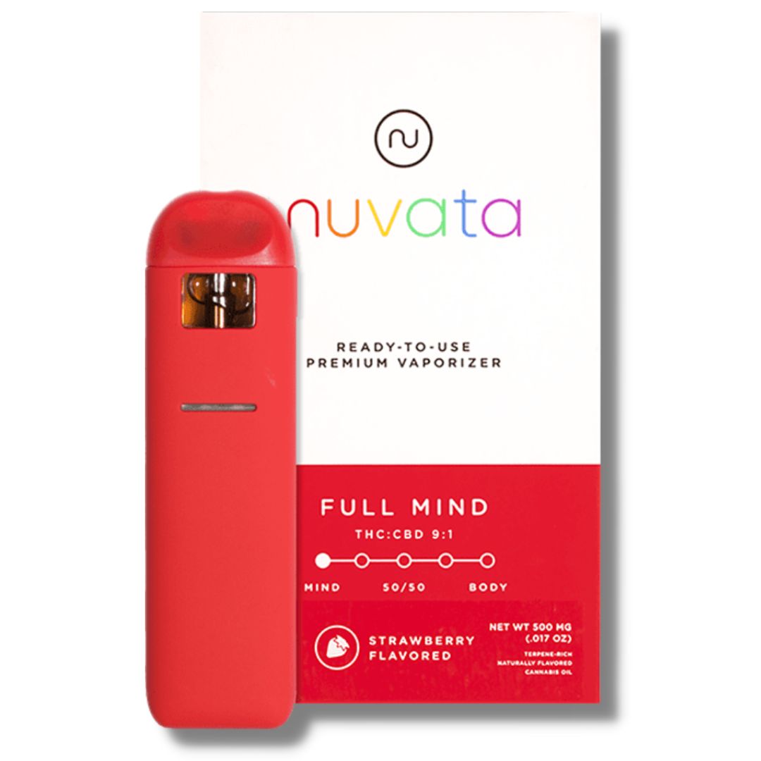 Photograph of product: Full Mind Strawberry TH-oui/CBD 9:1 Disposable