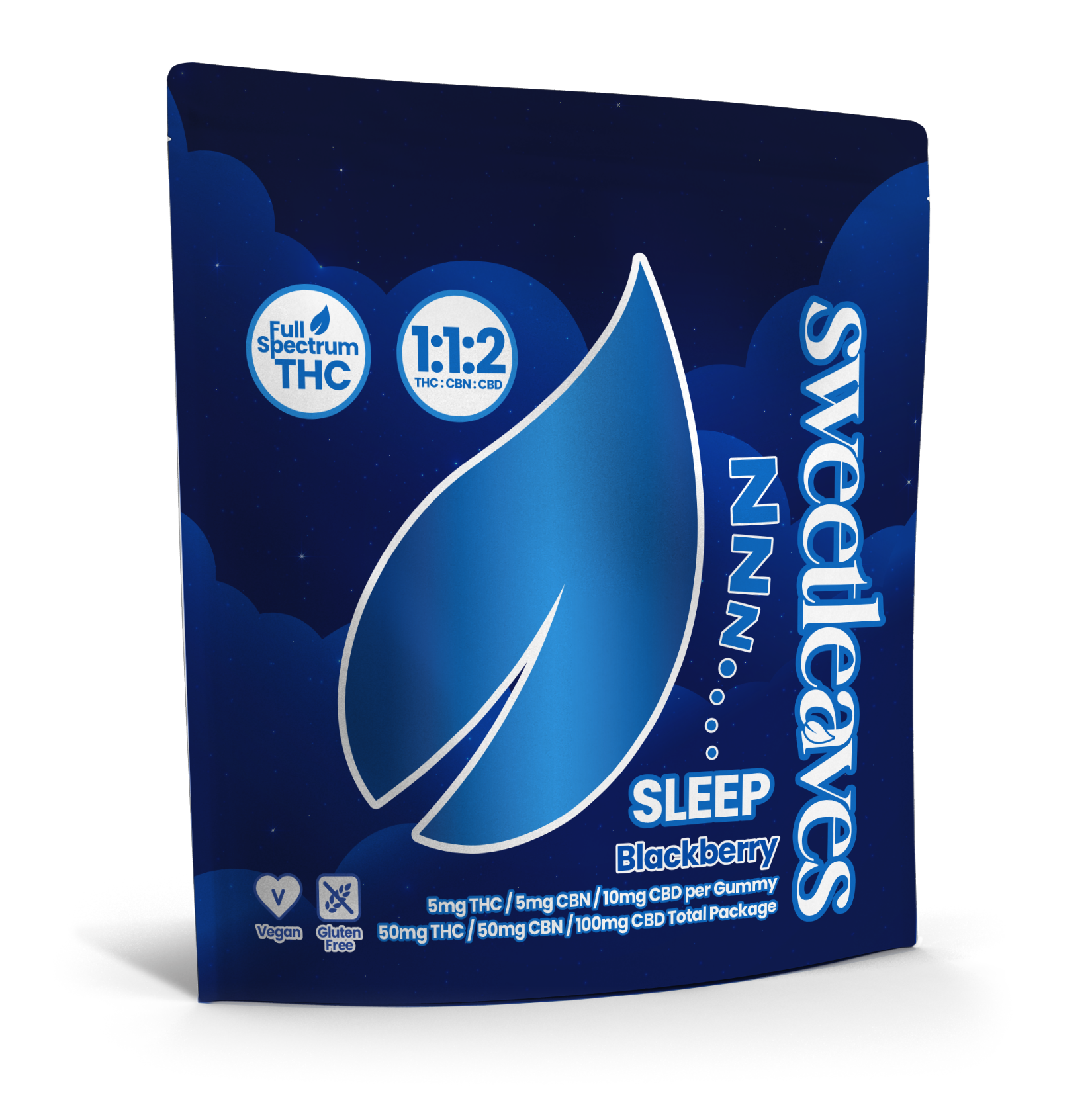 Photograph of product: Sleep | 5mg | 5mg CBN | 10mg CBD