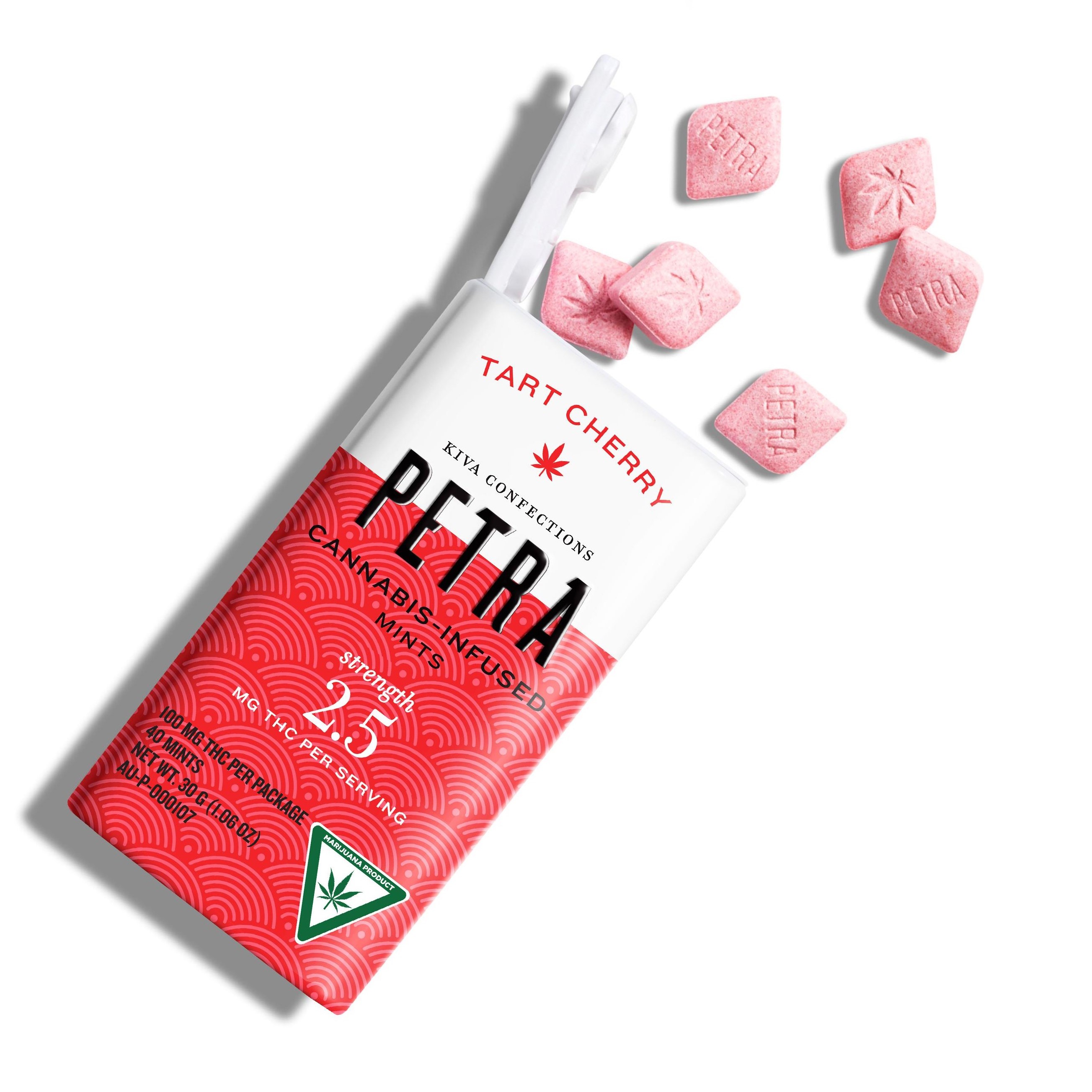 Photograph of product: Petra Mints Tart Cherry | 100mg