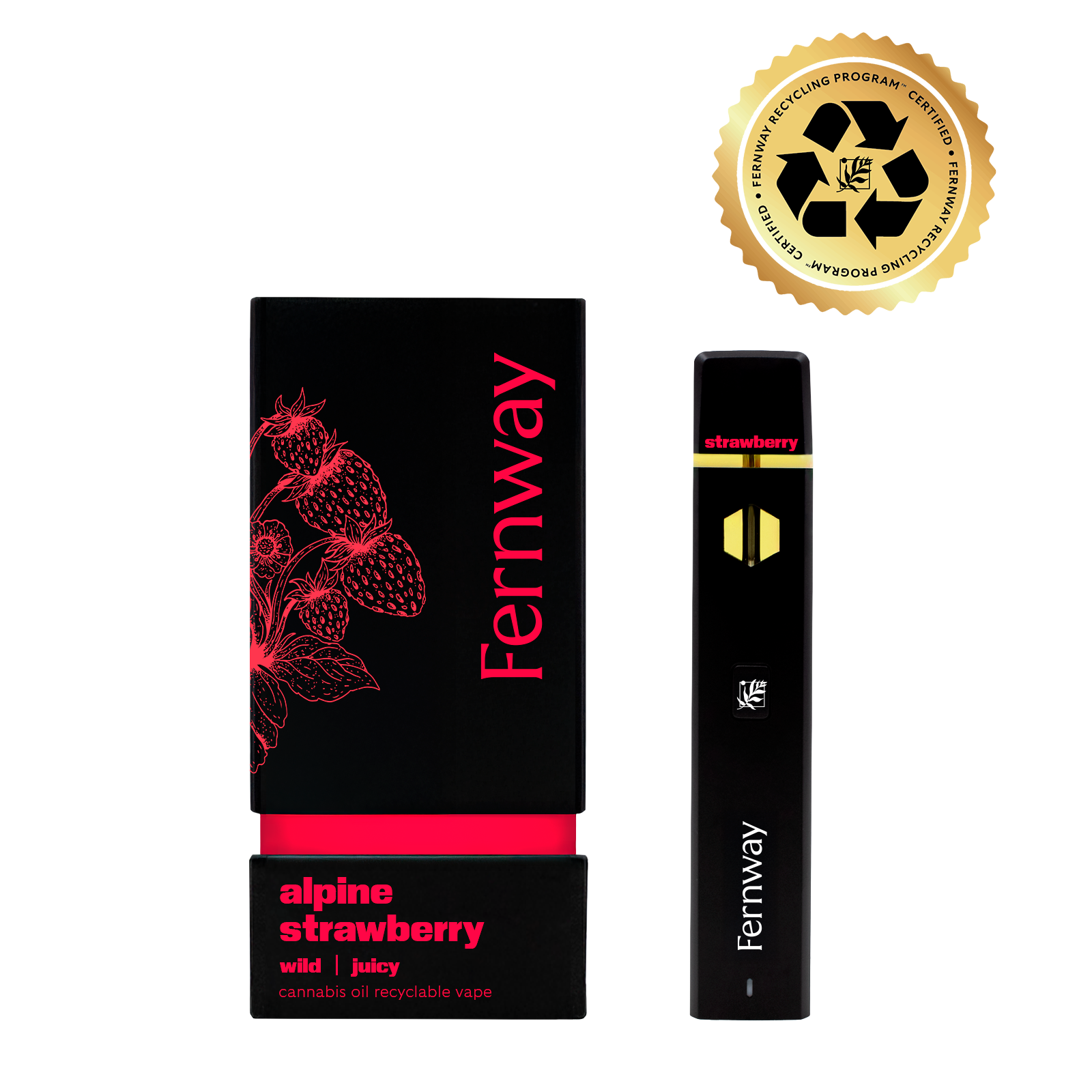 Photograph of product: Disposable | Distillate | Alpine Strawberry | 2g
