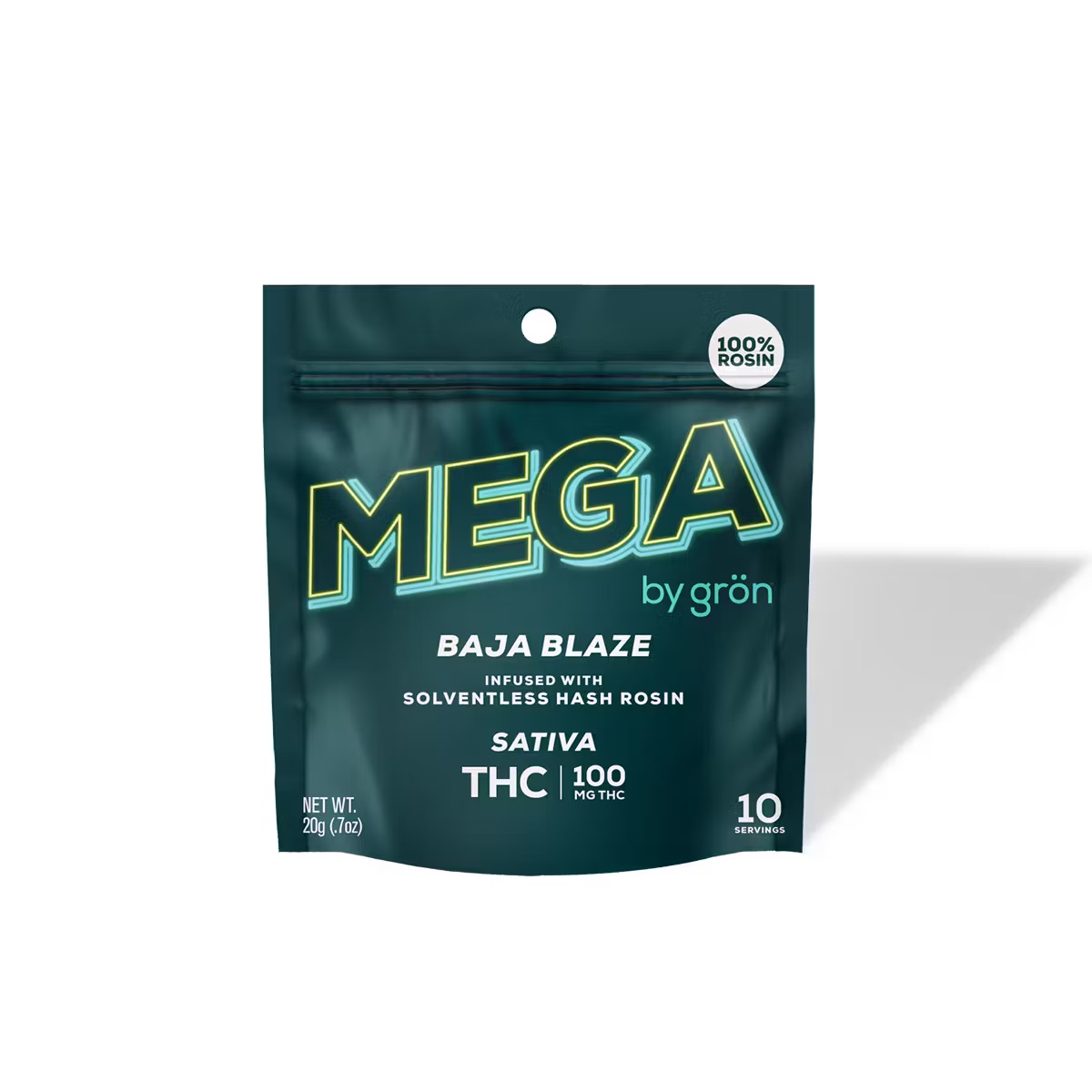 Photograph of product: Grn | Mega ROSIN Pearl | Baja Blaze | 100mg