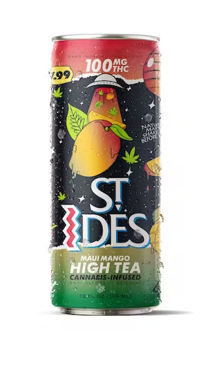 Photograph of product: Maui Mango 100mg St. Ides High Tea