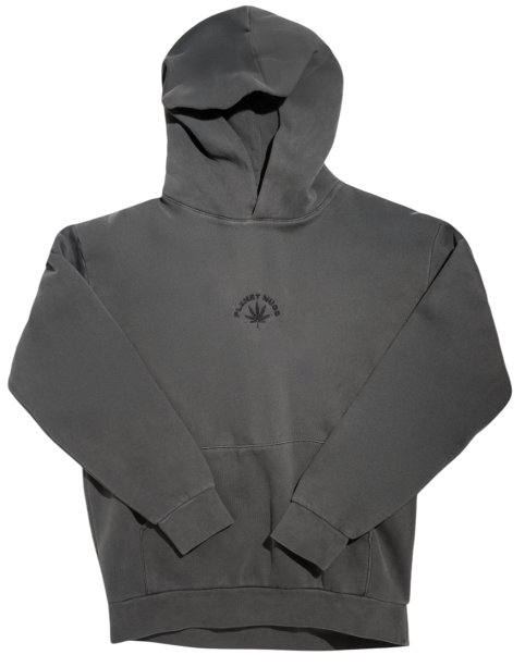 Photograph of product: Pullover Hood Arch w/ Flower Grey - XL