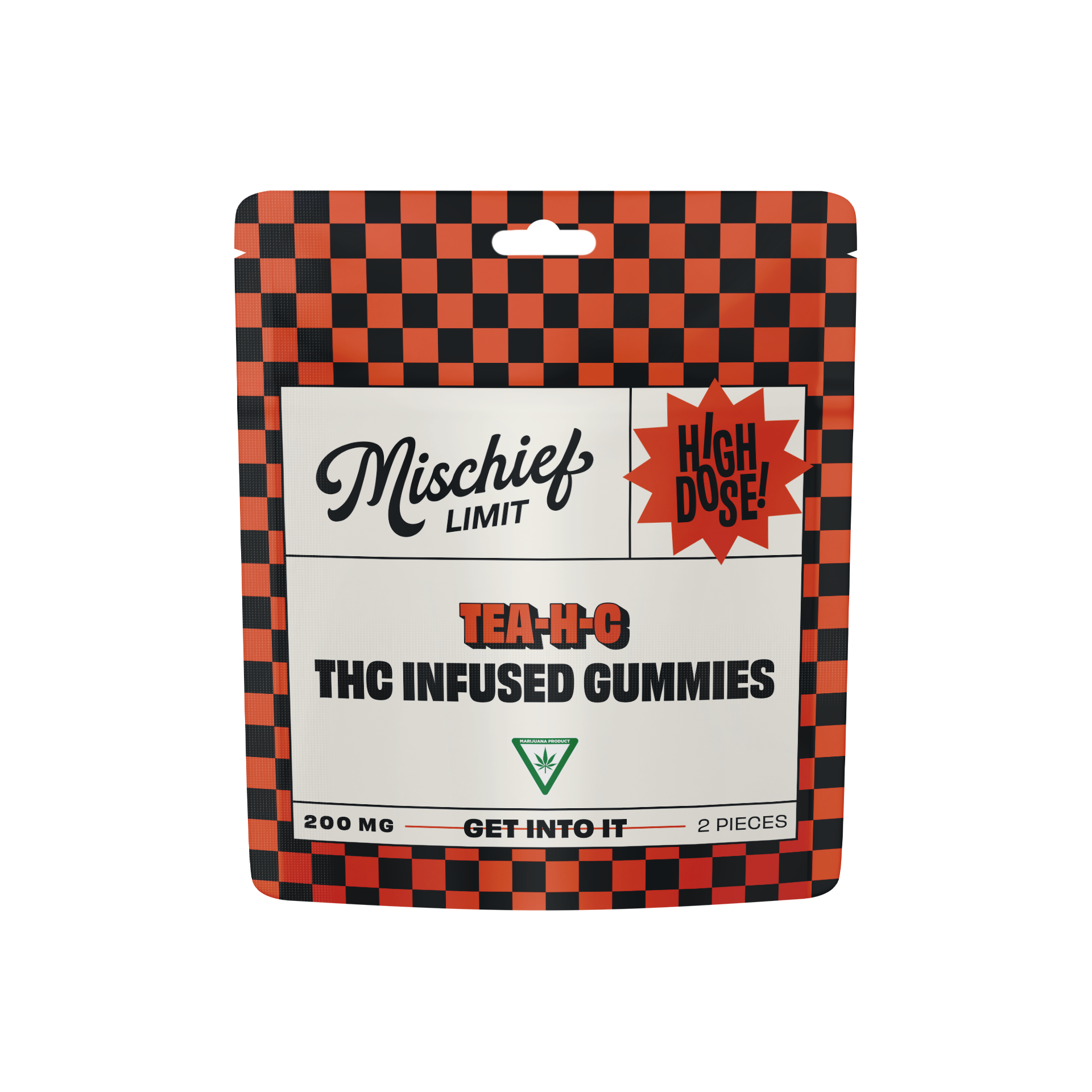 Photograph of Product: Mischief | Tea-H-C | Gummies | 200mg