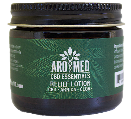 Photograph of product: Relief Lotion (4 oz jar)