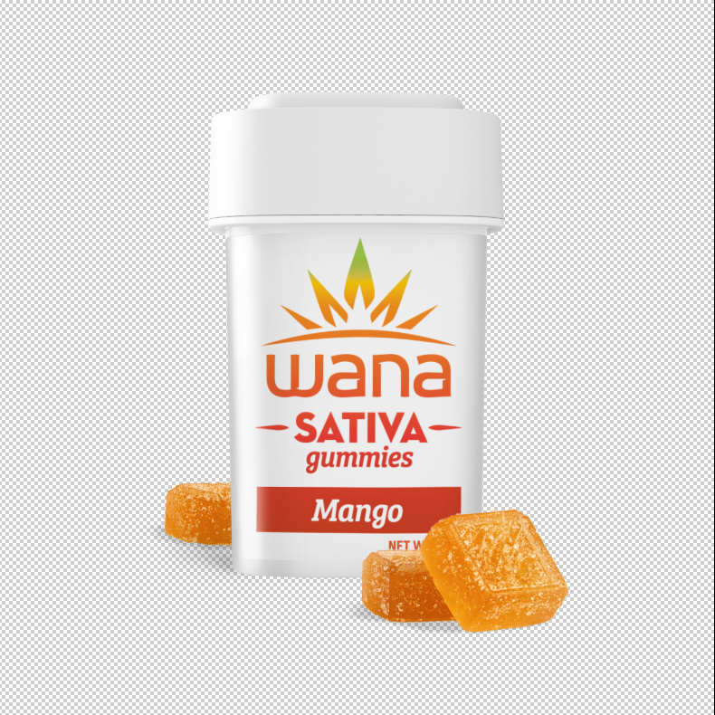 Photograph of product: Wana Oui'd Gummies Mango 00114 (20pk)(AU)