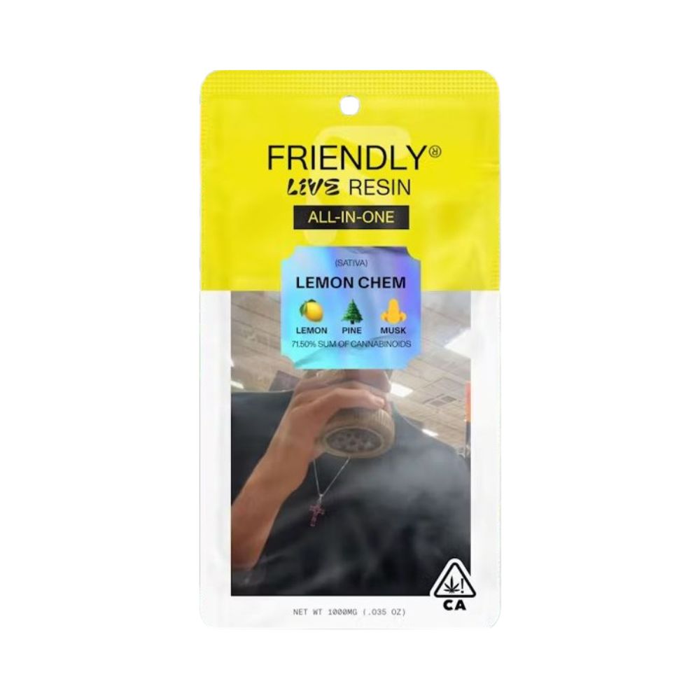Photograph of product: LEMON CHEM 1G (LIVE RESIN ALL-IN-ONE)
