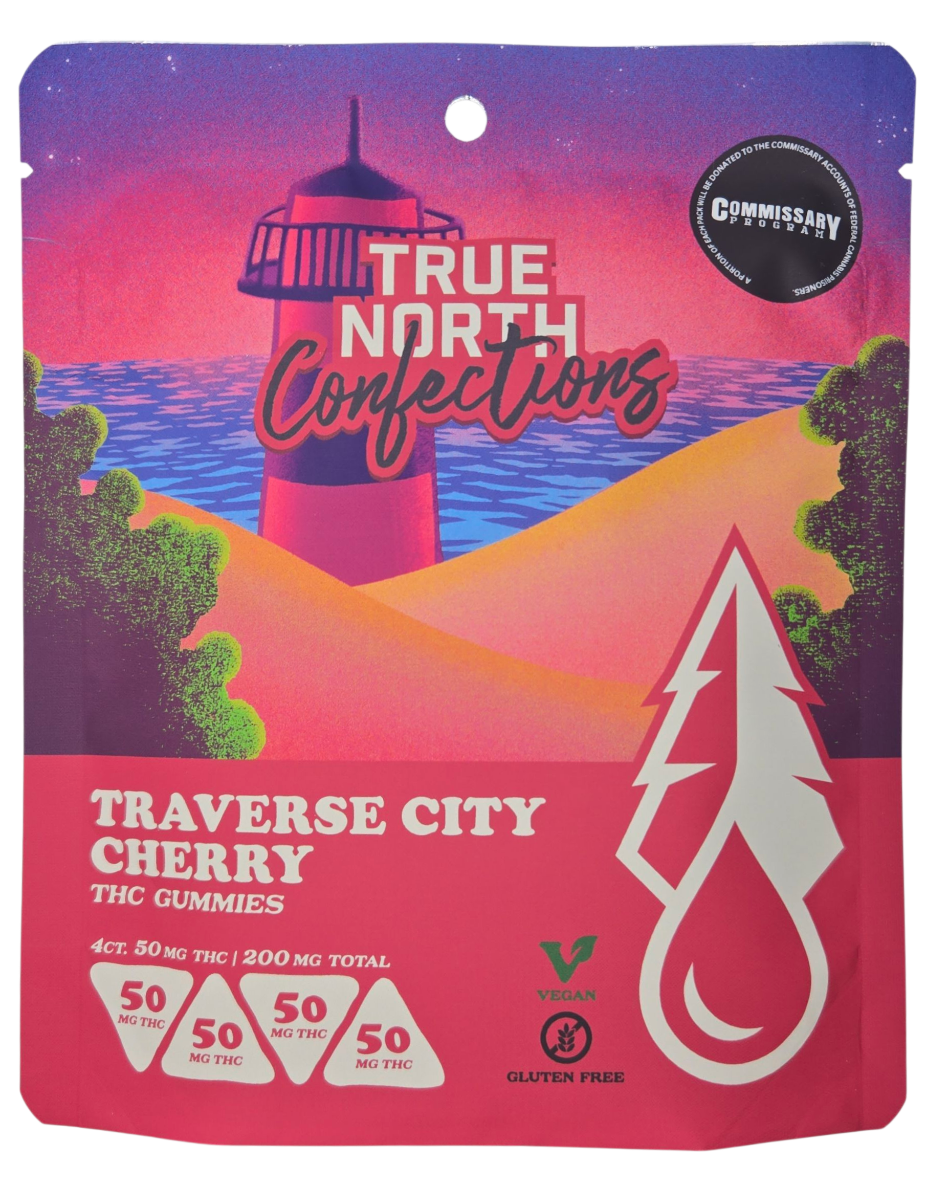 Photograph of product: Traverse City Cherry | 200mg Gummies