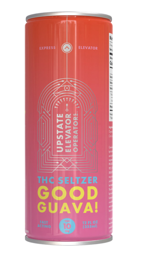 Photograph of product: 10MG TH-oui Good Guava Seltzer