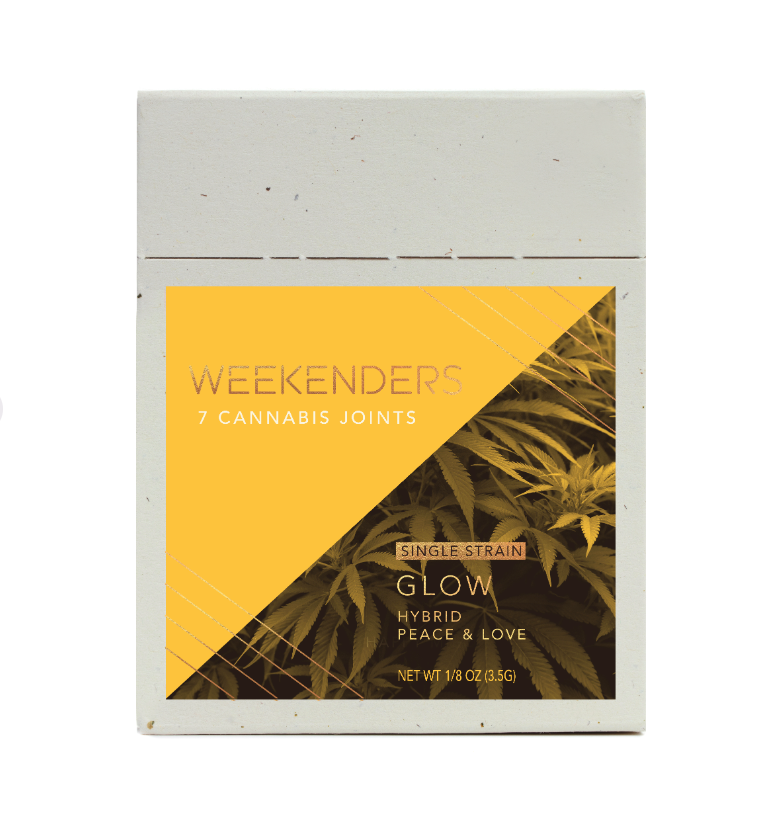 Photograph of product: Candy Rain "Glow" 7pk Prerolls