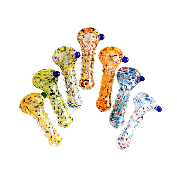Photograph of product: 2.5" Hand Pipe Spoon Candy Cane with Rings
