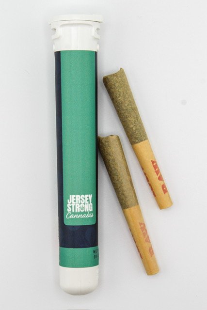 Photograph of product: Jersey Strong Oui'd - Squirt x Mint Jelly - 2pk prerolls