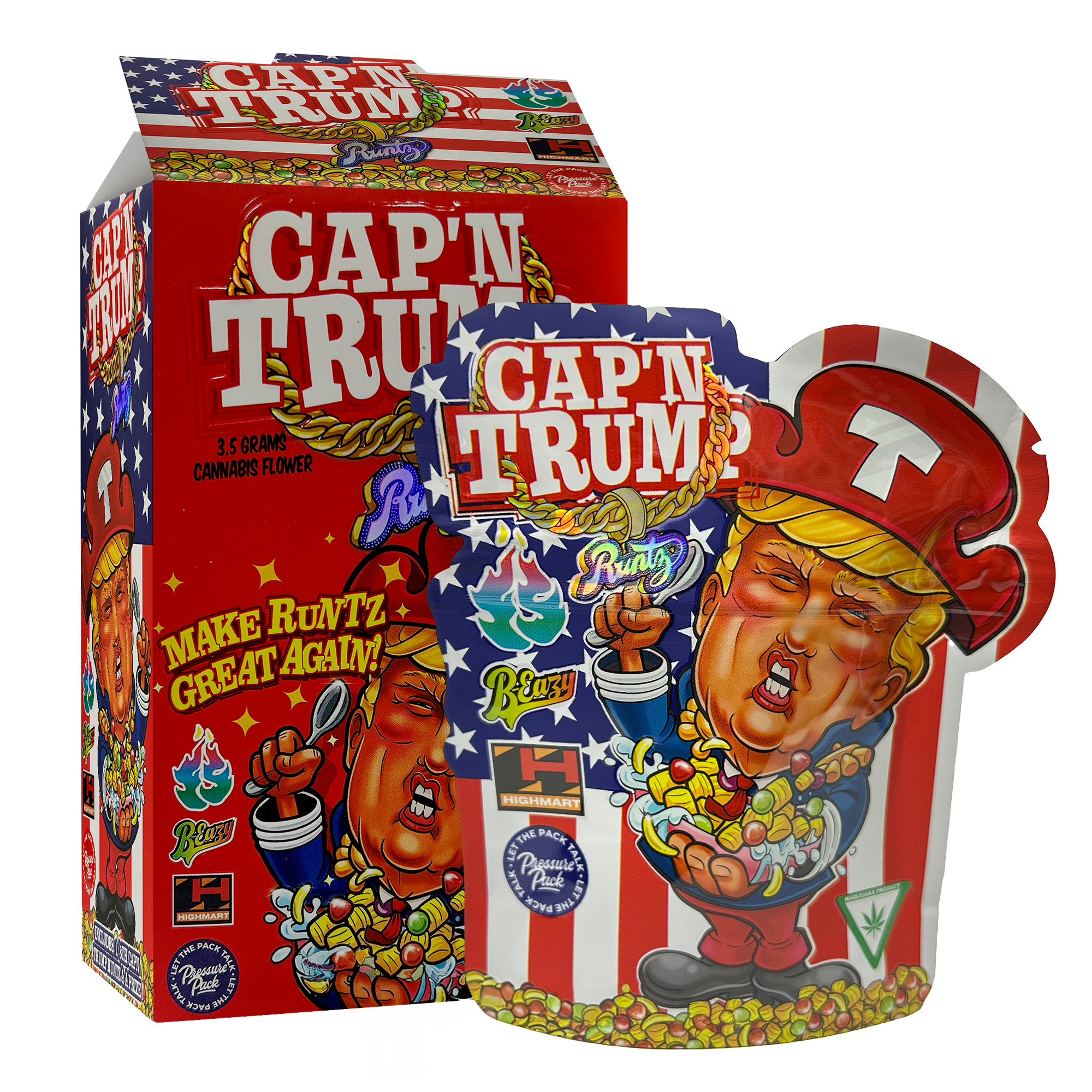 Photograph of product: Cap'n Trump - 3.5g