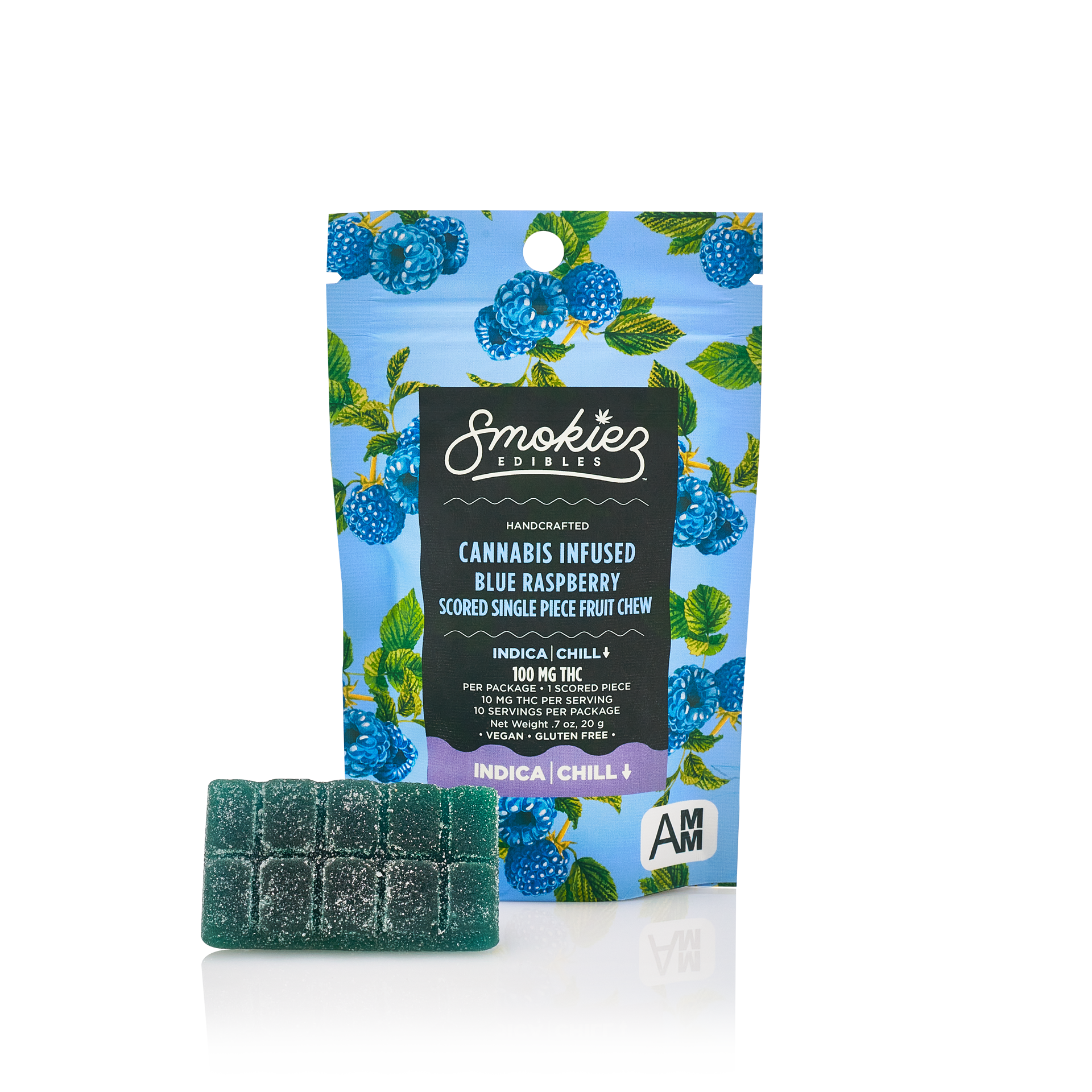 Photograph of product: Blue Raspberry Sweet Oui'd Gummies